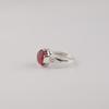 Schwarzer Rhodonit Edelstein Partywear Ring 925 Sterling Silber Schmuck Geschenk für die Liebe CZR-18-22