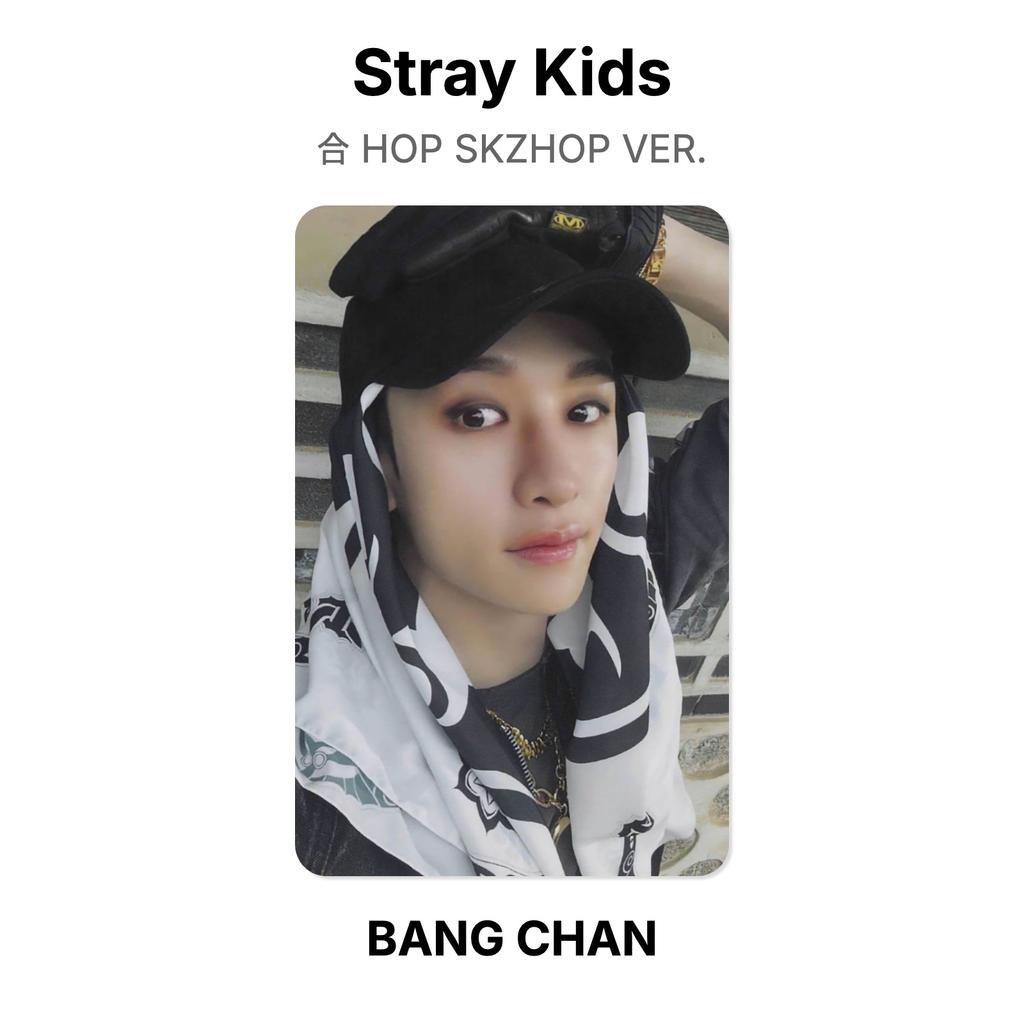 Stray Kids HOP SKZHOP VER. Official Photocard