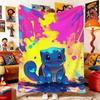 Anime Blanket P-Poke-mones Sofa Blankets and Blankets for Bed Bedspread the Home Decoration Sofas Bedspreads Picnic Throw Double