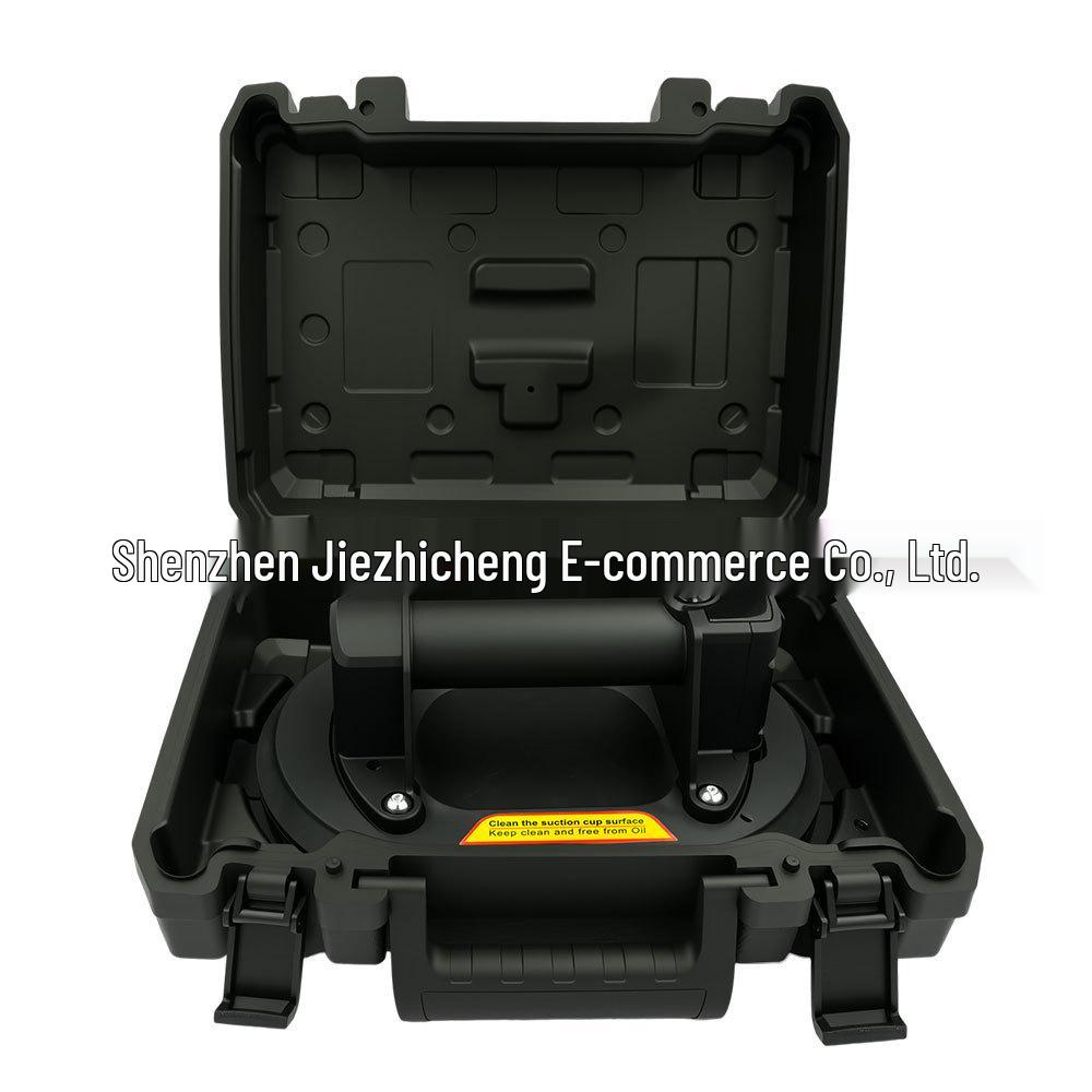 8-Inch Automatic Air-Replenishing Vacuum Suction Cup for Heavy Glass and Tile Lifting