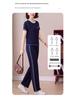 Trendy Summer 2026 Women's Two-Piece Set: Short-Sleeve Top and Loose Trousers