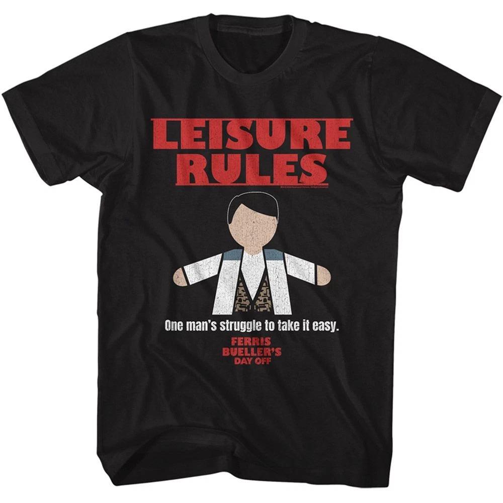 Ferris Beuller Leisure Rules Movie  Children s T-shirt 100