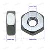 Chainsaw Bar Nut for MS170, MS180, MS240, MS260, MS270, MS280