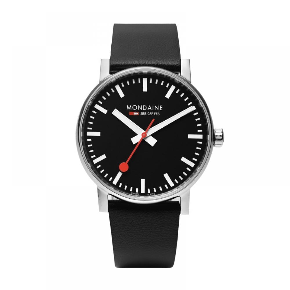 Mondaine MSe.43120.lb Railway Evo 2 Vegan Men S Leather Watch