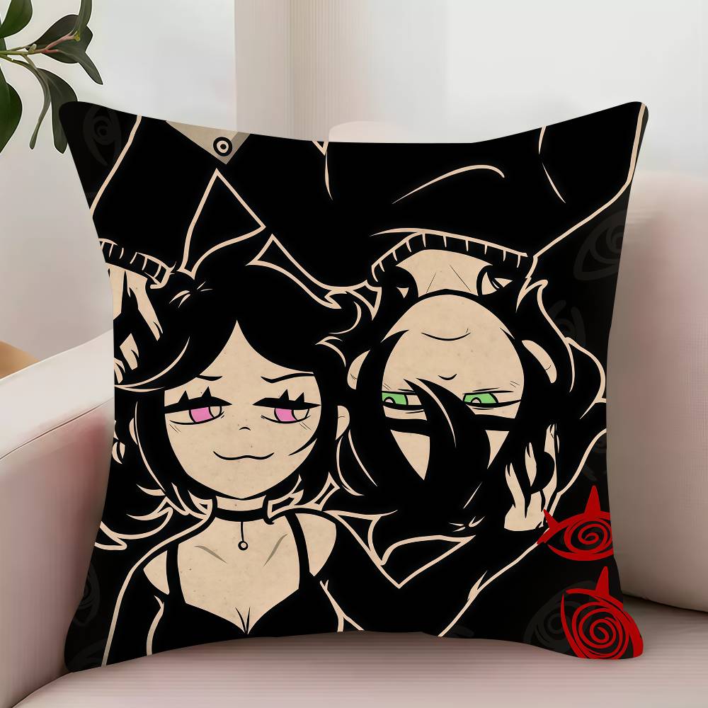The C-Coffin Of Andy And L-Leyley Pillow Case Decor Protective Covers Comfortable soft for Sofa Living Room Home office