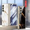 Serce Świata: Galwanizowana szklana obudowa do Samsung Z Fold7 - Modna, prosta, ochronna osłona