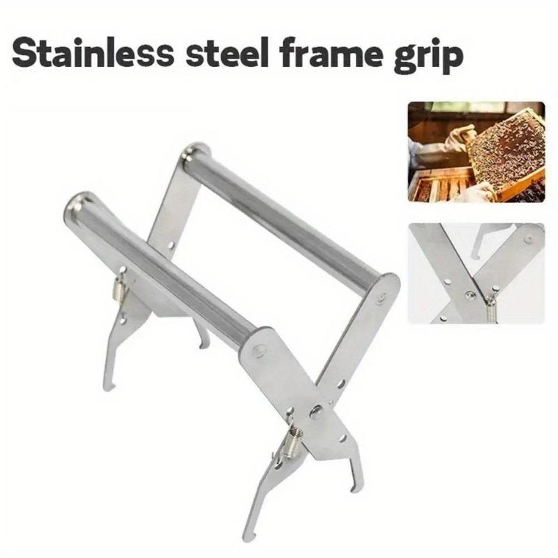 Bee Hive Frame Holder Stainless Steel Capture Frame Grip Beehive Clip Clamp Grasp Beekeeping Accessories Increase Honey Bee Tool