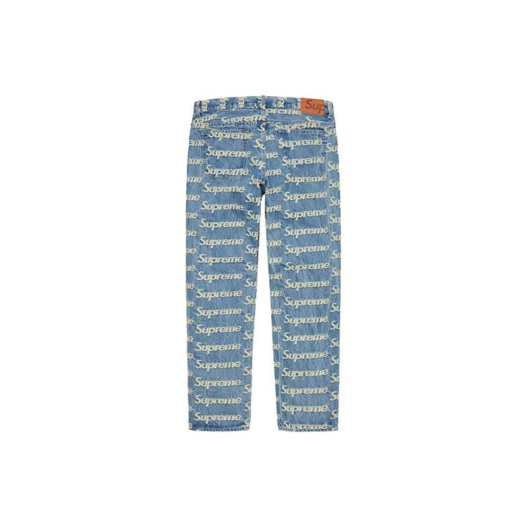Supreme Frayed Logos Regular Jean SUP-SS21-668