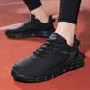 Fashion Waterproof Men Outdoor Casual Sneakers Wear-resistant Leather Mens Casual Shoes Plus Size 48
