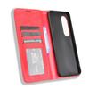 For Itel S25 4G Leather Case Wallet Stand Retro Texture Phone Cover