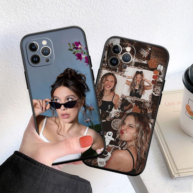 LO63 Millie Bobby Brown Soft Shell Phone Case for OPPO A3 Pro A72 A74 A76 A77 A77S A78 A79 A94 A95 A18 A40M A58