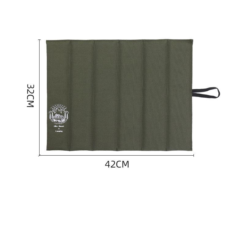 Waterproof Folding Sitting Mat Lightweight Oxford Camping Seat Cushion Portable Hiking Insulated Pad for Outdoor Picnic Beach