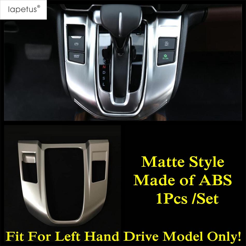 Car Central Control Gear Shift Panel Frame Decoration Cover Trim ABS Matte Accessories Interior For Honda CR-V CRV 2017 - Matte Style