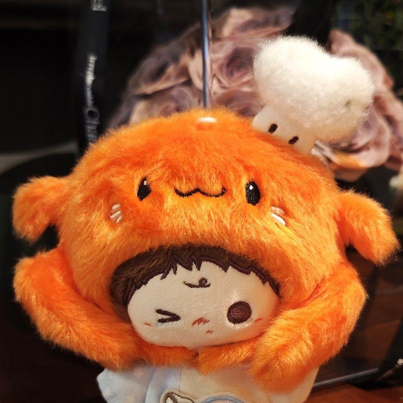 Kanto Cooking Series 10cm Doll Clothes Doll Bag Pendant Cotton Doll Accessory 10cm Idol Doll Headgear Cute Accessories