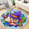 1PC Magical Magic Creatures Office Round Area Rug,  Mat Suitable ForOffice, Under Office Chairs Bedroom Living Room Home Decor, Room Deco
