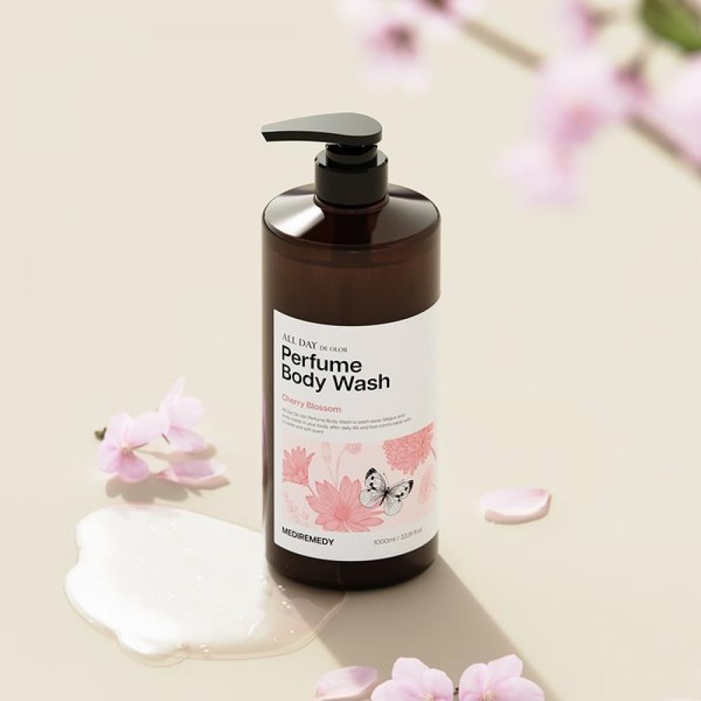 Medi Remedy Low Irritation Perfume Body Wash Cherry Blossom 1000ml
