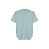 Maison Kitsune SS23 Fox Embroidered Crew Neck Short Sleeve T-Shirt Men Tops Light-Blue KM00102KJ0008-P429