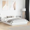 Bed Frame White 120 x 190 cm Particleboard