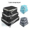 3-Piece Travel Storage Set: Compression Bags for Toiletries, Makeup, Clothes & Shoes