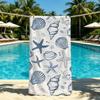 Fashion Towel For Outdoor Camping Beach Towel Super Ocean Absorbent Quick-Drying Summer Shells Towel
