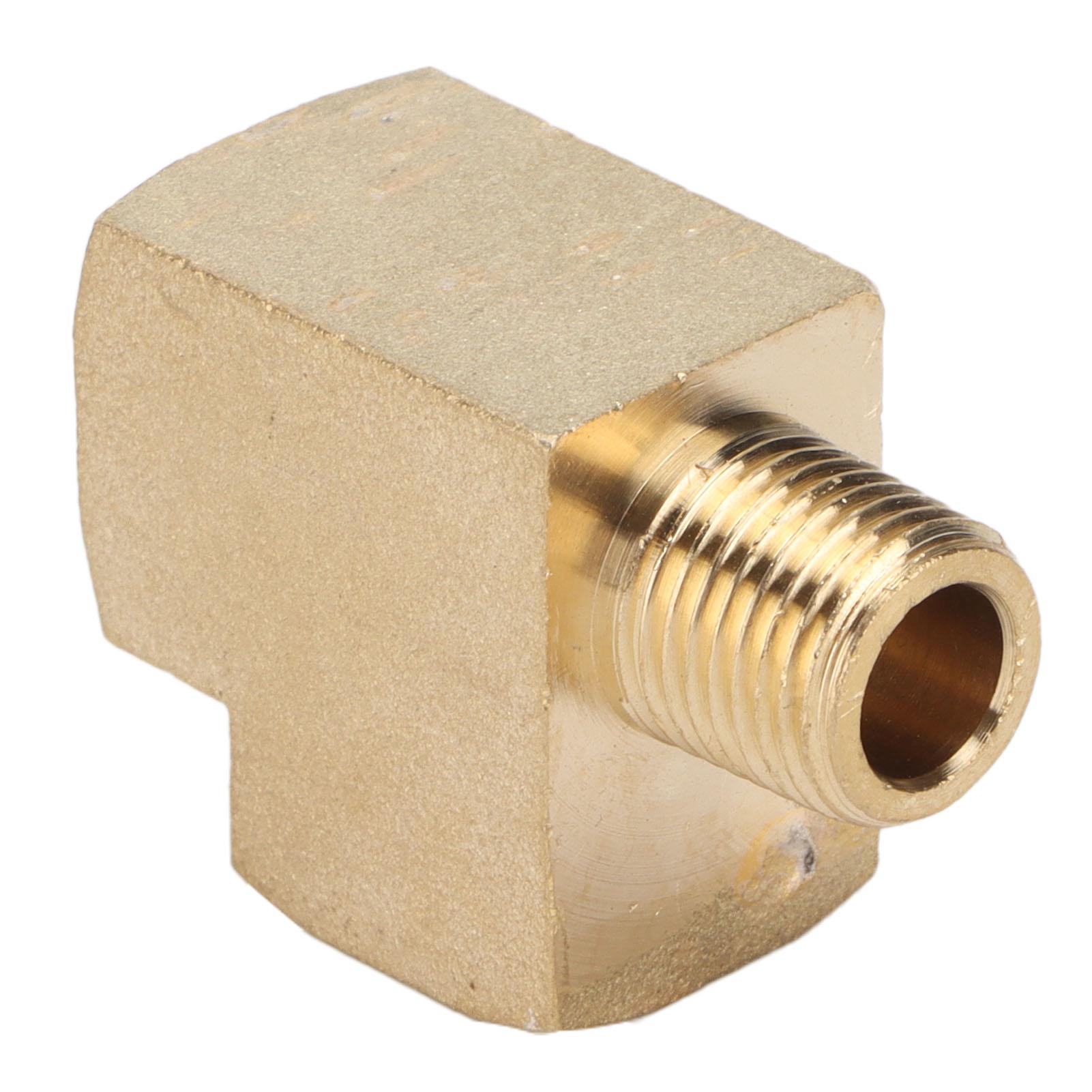 

Brass Pipe Tee Car Solid Street Pipe External Thread 1 8in NPT Malex1 8in NPT 1000 PSI