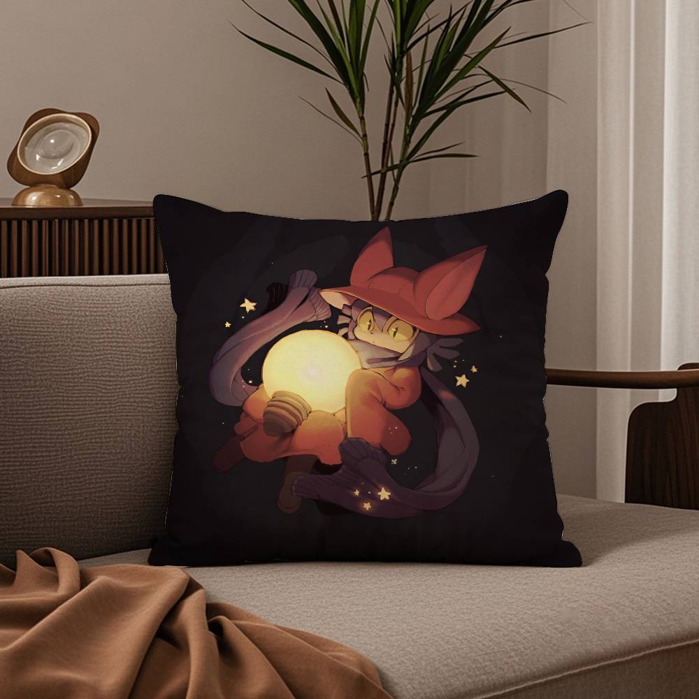 Game One S-Shot N-Nikos Anime Pillow Case Good Print Pillowcase Living Room Sofa Cushion Cover Bedroom Room Decor