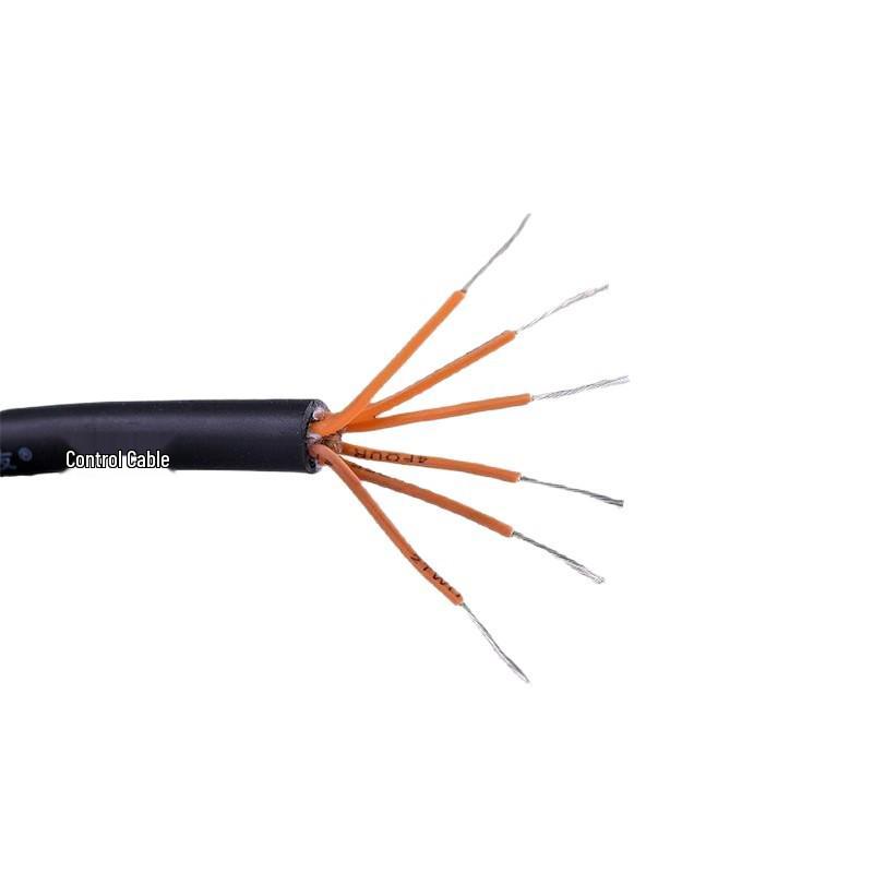 

Tinned Copper Cross-linked Control Cable: Dual-Protection, 6-14 Cores, National Standard. 6-core 0.75