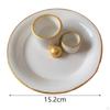 Sage Holder Incense Stick Ceramic Palo Santo Burner for Desk Bedroom Living