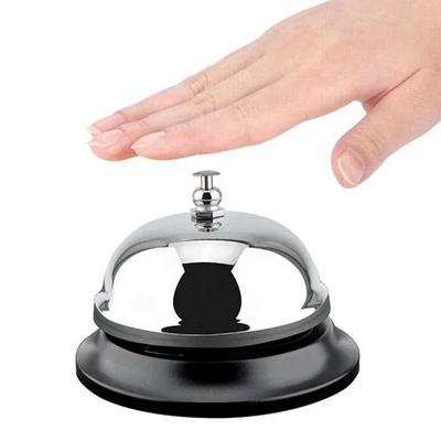 Desk Kitchen Hotel Counter Reception Christmas Craft Bell Restaurant Bar Ringer Call Service Home Restaurant Call Bell 65mm