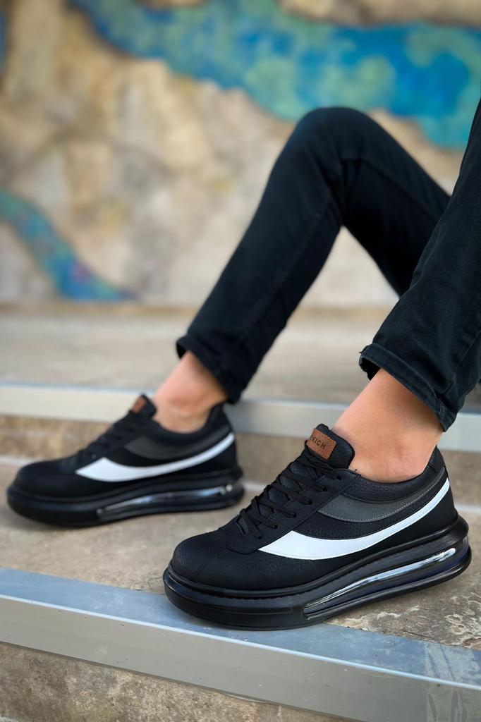 Chekich H Nuova Collezione CH172 Ariosa Scarpa Uomo Bianco Nero Marrone Tan