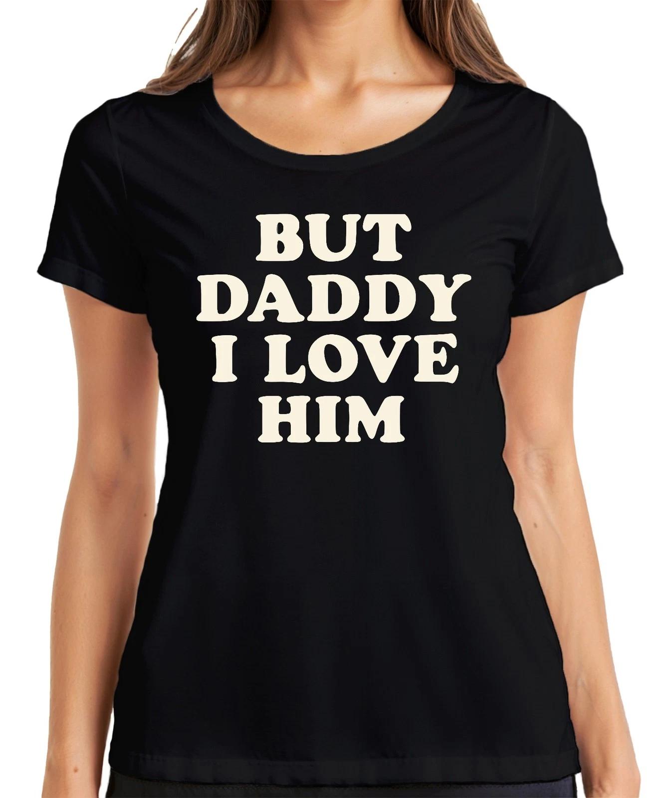 Но папа, я люблю его Papa ich liebe ihn Подарок любимой Винтажная женская футболка L