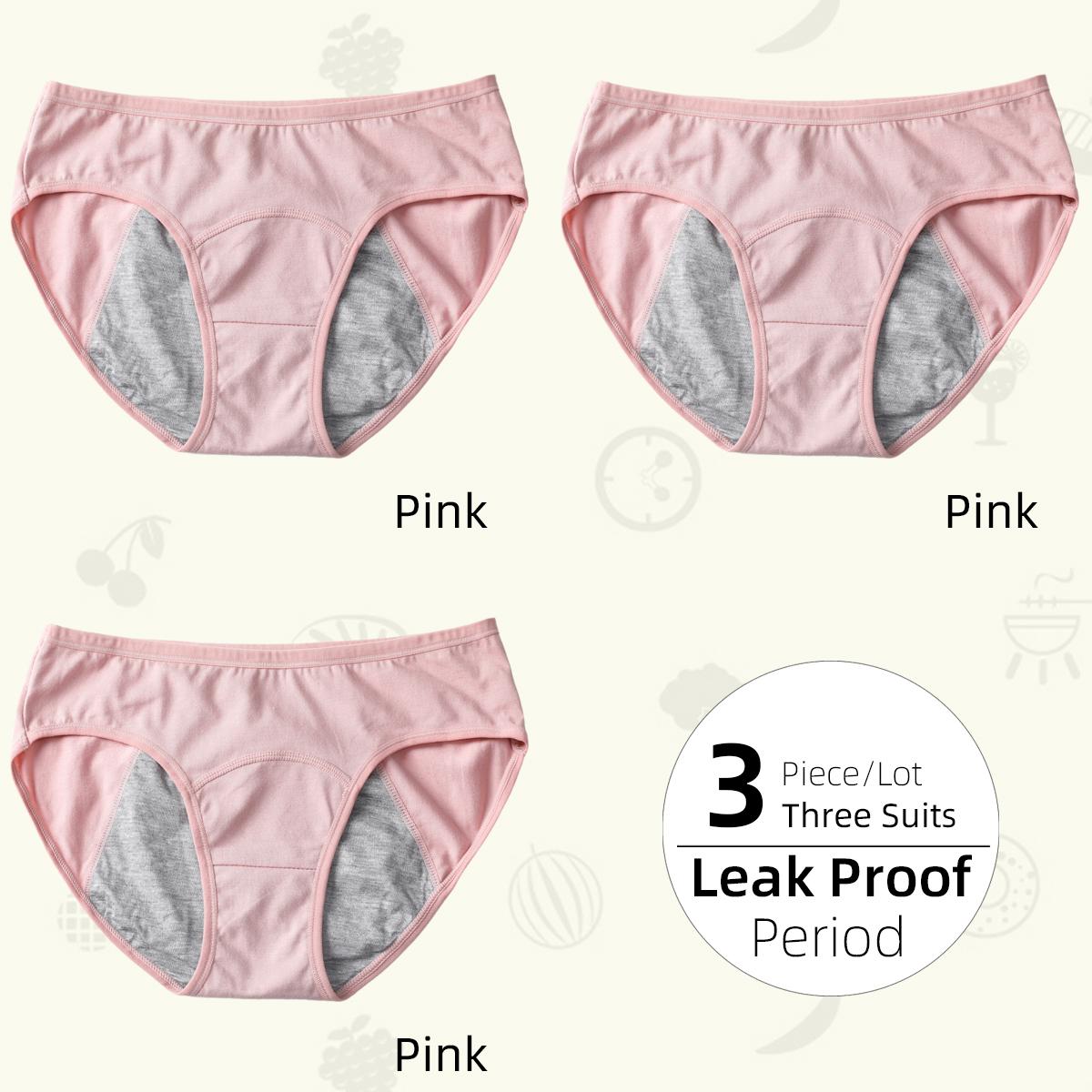 

Сплошные физиологические женские трусики с низкой талией, расширенные герметичные менструальные брюки, удобное дышащее женское нижнее белье для менструации S