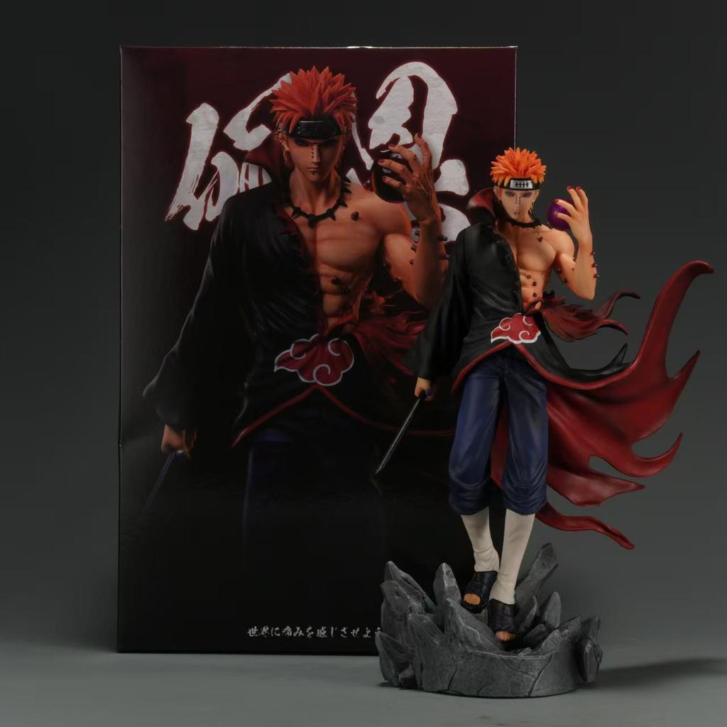 22cm Naruto Paine Figura Anime Dieci Anni Cento Ninja Gk Regali Action Figure Modello Statue Collezioni Giocattoli Regali