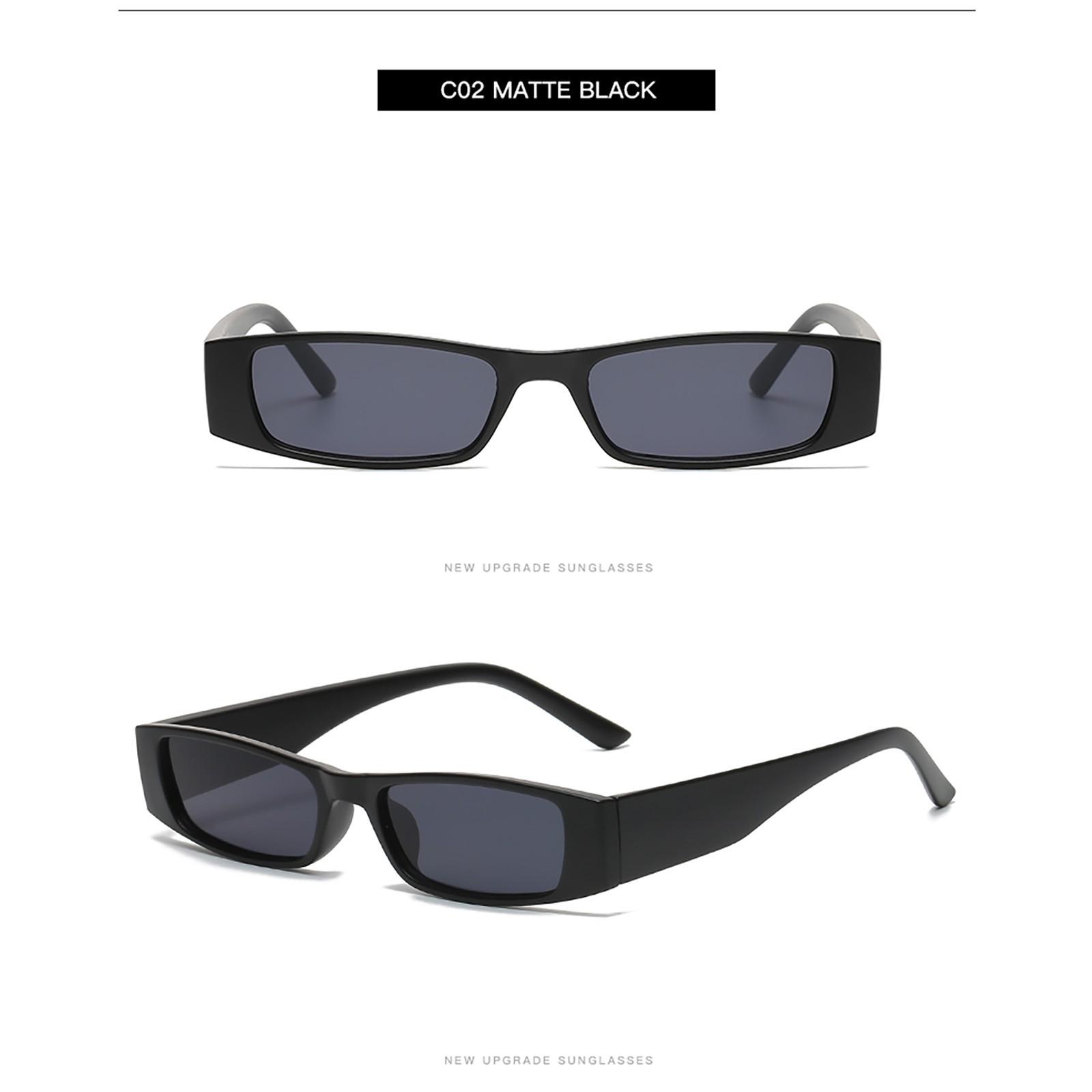 

Європейські та американські ретро квадратні сонцезахисні окуляри в малих оправах, вулична фотографія