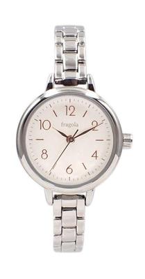 [Follow] Fragola Standard Form Metal Watch N02421S-2 SVSV Women's Silver