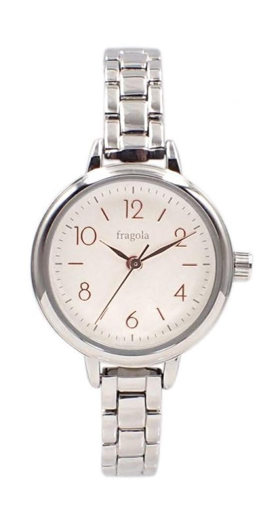 

[Follow] Watch Fragola Standard Form Metal Watch N02421S-2 SVSV Women s Silver