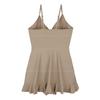 Modest One-Piece Swimsuit Women With Tummy Control Skirted Design Korean Style Vacation Swimwear