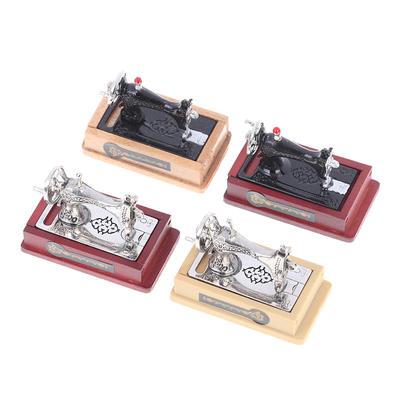1:12 Puppenhaus Miniaturmöbel Nähmaschine Schneider Spielzeug Deko Zubehör