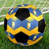 Mansfield Town Soccer Ball Size 5 Colorful Machine Stitched PVC Competition Ready Durable High-Bounce