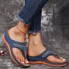 New Summer Women's Euro American Style Wedge Sandals with Rhinestones Thick Soled and Casual