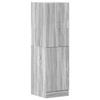 VidaXL Kitchen Cabinet Sonoma Grey 38x41.5x131.5 Cm Engineered Wood 860117