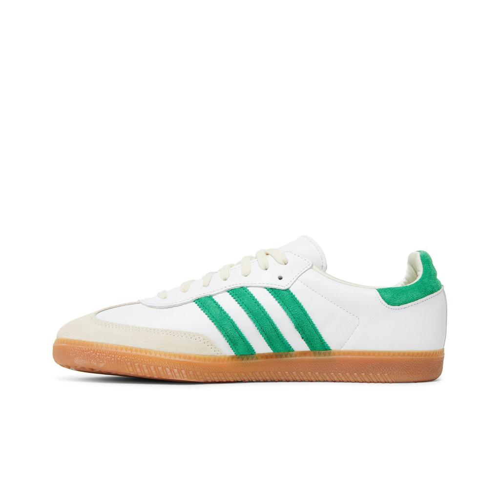adidas Samba OG 'White Green' (Unisex) Cloud White / Green / Gum German Army Trainers HQ6075
