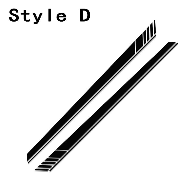 2 Pcs For Mercedes Benz GLA Class GLA45 AMG X156 GLA200 H247 GLA250 Edition 1 Car Door Side Stripes Stickers Body Kit Long Decal