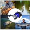 14 Axles Casting Reel Long Shot Anti Explosive Line Magnetic Force Brake Fishing Wheel Tackle(Left hand )