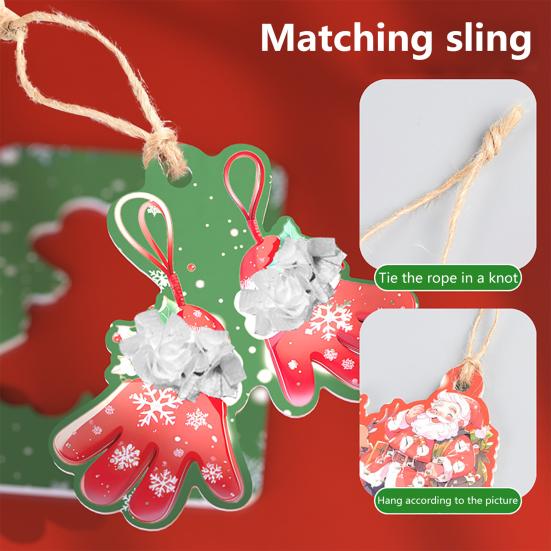 Poke Art Fabric Kids Puzzle Puncture Painting DIY Poking Drawing Dress Up Boards Christmas