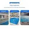 Reinforced Aluminum Pool Skimmer Leaf Net for Deep and Shallow Water Cleaning