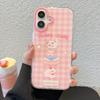 Funda con diseño de gato y perro para iPhone 16Pro, transparente, estética, elegante, suave, duradera, bonita, de TPU, a prueba de golpes, para iPhone 13, 14, 15, 16 Pro Max