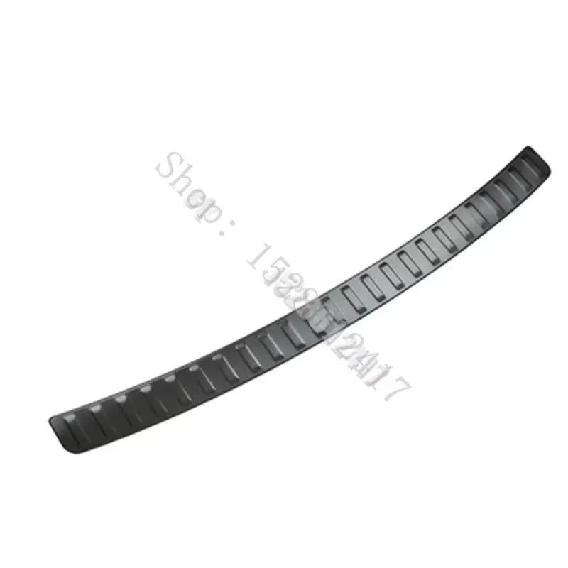For 2017~2024 VW/Volkswagen Tiguan MK2 Stainless steel Rear Bumper Protector Sill Rear boot guard Trim car Accessories styling