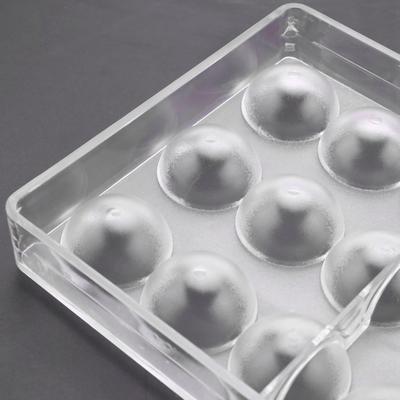 CYCLI-3X 24 Holes Semi Sphere Chocolate Mould Polycarbonate Chocolate Bar Mold Half Ball Candy Maker Mold Bakeware