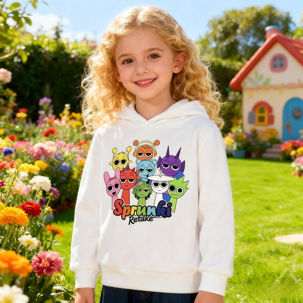 La Felpa con Cappuccio per Bambini Best-selling Rhythm Box È Un Nuovo Caldo Stile Autunnale e Invernale, Un Abbigliamento per Bambini Casual e Comodo